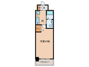 ＡＰＲＩＬＥ南森町の物件間取画像